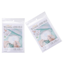 8St Wateroplosbare Borduurtransferpapier Pva Voor T-Shirts En