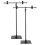2Pcs Black Adjustable T Banner Holder Stand for Tabletop Advertising 10