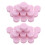 120Pcs Smooth Rotating Pink Bearings Plastic Iron for DIY Windmill Use 8