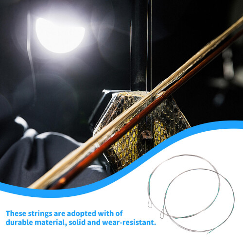 Erhu Accessories 2pcs Durable Erhu Strings For Sound Quality 2