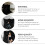 1Pièces Fond Noir En Tissu Polyester-Coton Pour Usage Décoratif 4