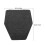 6Pcs Durable Grey Urinal Floor Mats Non-Slip Polyester Bathroom Mats 2