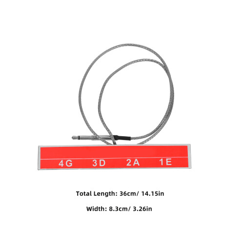 Cello Piezo Pickup Multi Metal Durable Build Versatile Usage 1