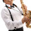 1Pièces Bande Saxophone Noir Cuir Coton Confortable Fixation Facile 3