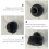 4Pièces Cornet Tweeter Compact Noir Pour Accessoires Auto Audio 5