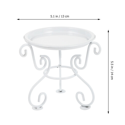 Support Plante Fer Pour Pot Décor Jardin 1