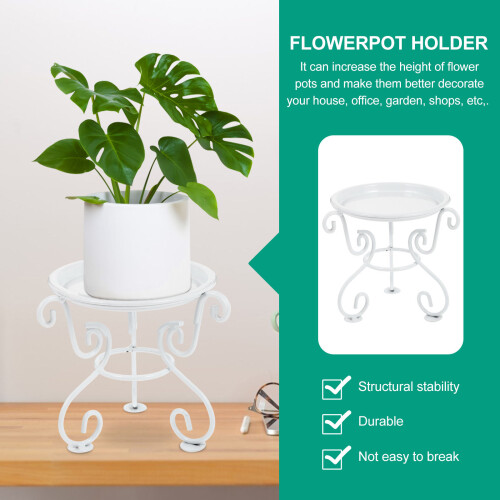 Support Plante Fer Pour Pot Décor Jardin 2