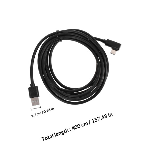 1Pièces Câble Type C PVC Robuste Transfert Données Rapide 1