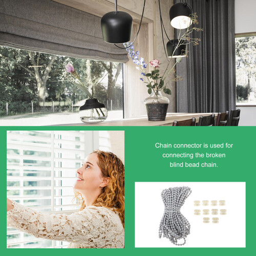 1Ensemble De Perles Pour Stores, Rallonge Durable En Pom 2
