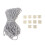 1Ensemble De Perles Pour Stores, Rallonge Durable En Pom 8