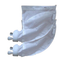 Pool Cleaner Bag 2 Pack K13 K16 Universal Replacement for Polaris 280 480 Zippered White