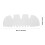 100Pcs Cap Hat Inserts White Cardboard Baseball Cap Shape Protection 2