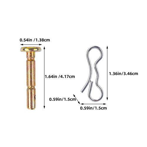 6Set Spilli Taglio E Cotter in Per Motoneve Assortiti 1