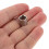 Durable Stainless Steel Pool Cue Ferrules Silver For Office 4pcs 5