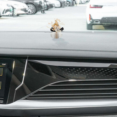 Wit Kristal Auto Sieraden Dashboard Decor Stilvolle 2