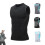 (XL, black) Posture Corrector Vest For Men, Ionic Shaping Sleeveless Shirt 1