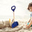 Kind Strandschep En Sneeuwschep Plastic Draagbaar 3