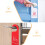 6Pz Appendichiavi Porta Lato PVC Multiuso Vari Per Hotel 4