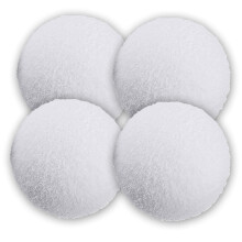 4Pcs Hot Tub Scum Ball Set, Reusable Spa Oil Absorbing Sponge Balls for Pool and Bathtub Cleaning