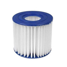 Washable Reusable Pool Filter Replacement Type D Cartridge, Exact Fit Blue 1 Pack, Restores Performance