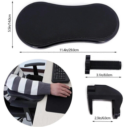 Ergonomic Adjustable for Desk Mouse Wrist Rest 180 Rotating Computer Wrist Rest Arm Holder - DD 1