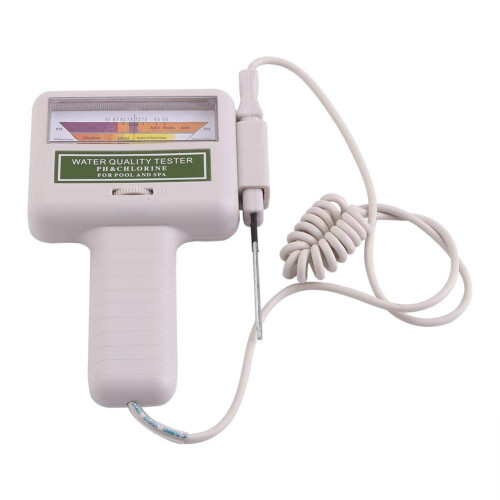 Digital pH and Chlorine Meter for Pool Aquarium Spa, Quick Testing with Fast Accurate Readings