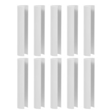 10Pièces Accessoires PVC Blancs Pour Cadres Broderie DIY