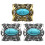 3Pièces Anneaux De Châle Pour En Coloré Usage 1