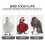 10Pièces Clips Fixateurs Pour Oiseaux Cage Blancs 5