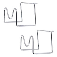 2Pièces Porte- 5L Argent Robuste Antidérapant Facile À Transporter