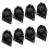 8Pièces Accessoires Plaques Angle 12 Pour Pieds 9