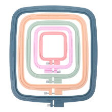 5Pièces Outils De Broderie Plastique Pour Point De Croix Multicolores