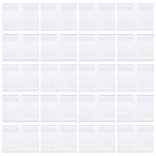 80Pièces Support D'étiquettes PVC Transparent Pour Prix En Supermarché