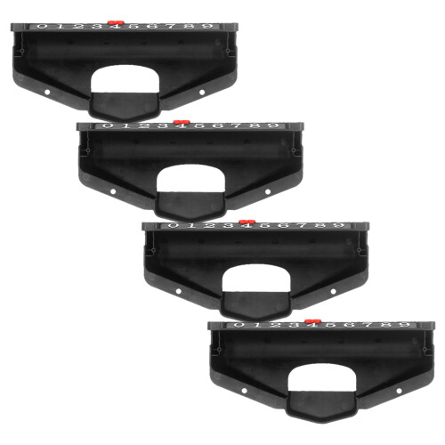 4Pièces Accessoires Noir Pour Compter Scores Hockey De Table
