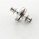 5Paires Accessoires Rideaux Argent Alliage Traces 8