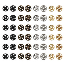 40Pièces Boutons En Acier Colorés Pour Accessoires Vêtements