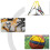 5Pièces Basket Nylon Durable Multi-Usage Pour Stockage Ballons 4