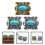 3Pièces Anneaux De Châle Pour En Coloré Usage 7