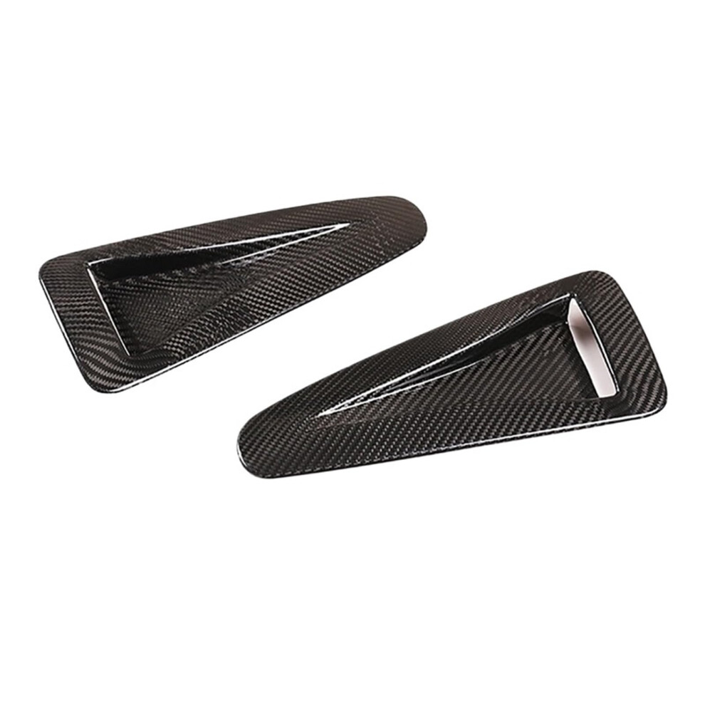 Real Carbon Fiber Hood Vent Trim For Nissan Gtr R35 20082016, Sporty Appearance Upgrade 9073542796725
