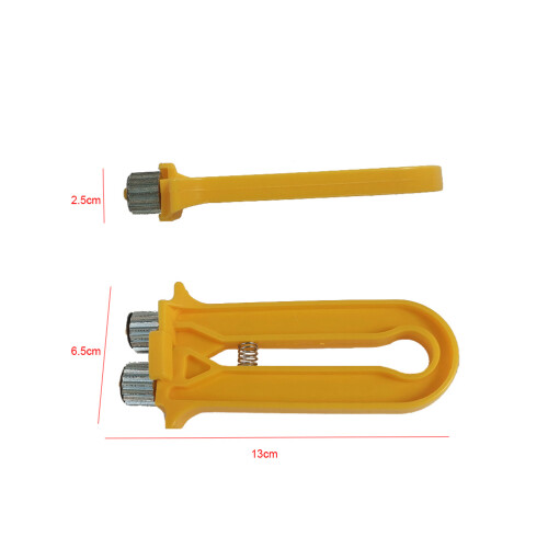 2Pièces Tendeur Câble Ruche Orange, Accessoire Apiculture Durable ABS 1