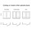 2pcs 175 Degree Hinges Frameless Cabinet Doors Hinges Concealed Hydraulically Adjustable 3