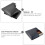 10Pièces Étui Rangement Cartes Jeu PP Noir Compact 6