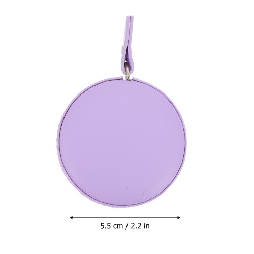 1Pièces Ruban Mesure Cuir PU Violet Adorable Usage 1