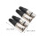 4Pièces Prises Xlr Audio En Abs+zinc 3 Pour Câble Micro 2