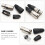 4Pièces Prises Xlr Audio En Abs+zinc 3 Pour Câble Micro 5