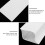 50Pièces Films Thermorétractables Sublimation Pet Blancs Pour 4
