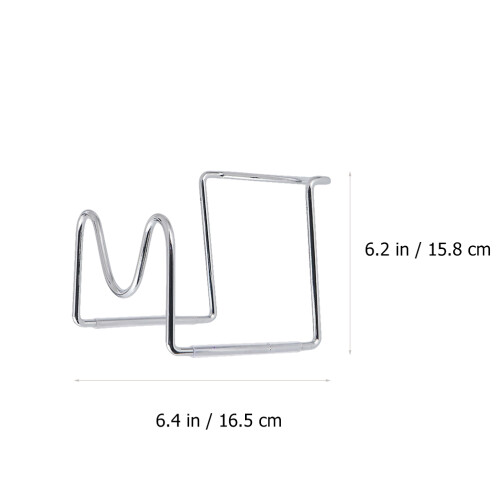 2Pièces Porte- 5L Argent Robuste Antidérapant Facile À Transporter 1