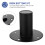 1Pièces Support Enceinte Fer Noir Avec Base Plate Et Fixation 4