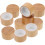 10Pièces Bouchons En Bambou Pour Flacons Huile Clair 6