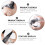 1Pièces Towel De Bain Exfoliant Noir Nylon Usage 6